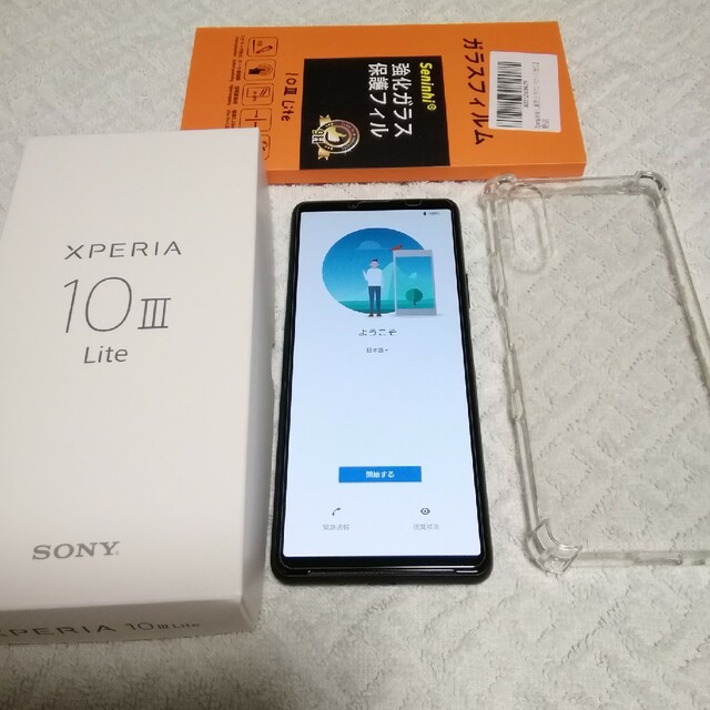 在庫品 Xperia 10 III Lite ブラック 64 GB SIMフリー 品