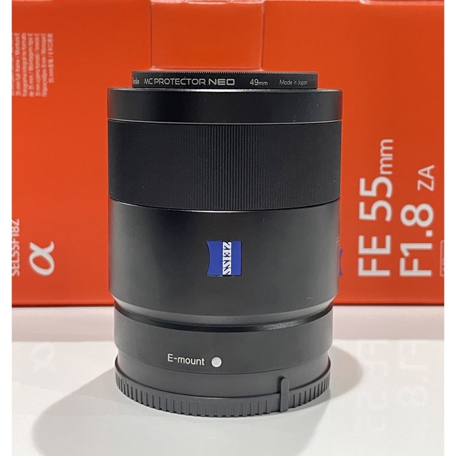 Sony 単焦点レンズ Sonnar T* FE 55mm F1.8 ZAカメラ