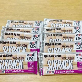 ユーハミカクトウ(UHA味覚糖)のUHA味覚糖　プロテインバー　SIXPACK    低脂質　クランベリー味(プロテイン)