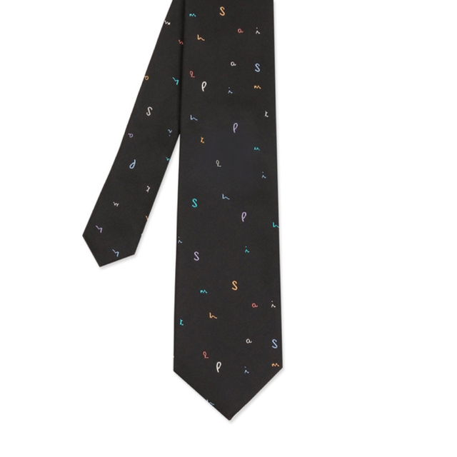 PaulSmith ポールスミスSPELL MOTIF TIE スペル　ネクタイ