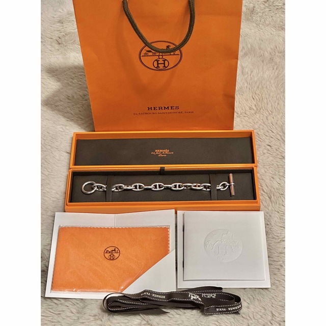 Hermes(エルメス)のHERMES シェーヌダンクル　GM 13コマ メンズのアクセサリー(ブレスレット)の商品写真