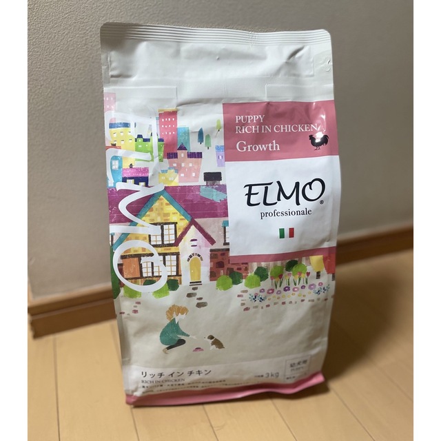 ELMO・エルモ・パピー・幼犬用ドッグフード・リッチインチキン・3㎏の ...