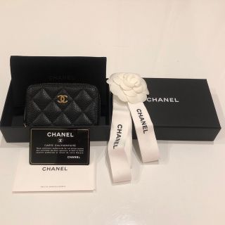 シャネル(CHANEL)のCHANEL キャビアスキン　コインケース　美品(コインケース)