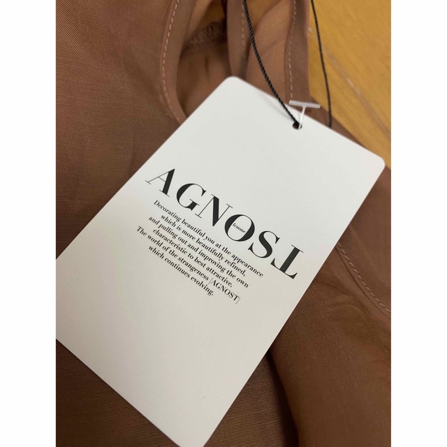 AGNOST(アグノスト)の【タグ付未使用】AGNOST ワンピース インナースリップ付き♪ レディースのワンピース(ロングワンピース/マキシワンピース)の商品写真