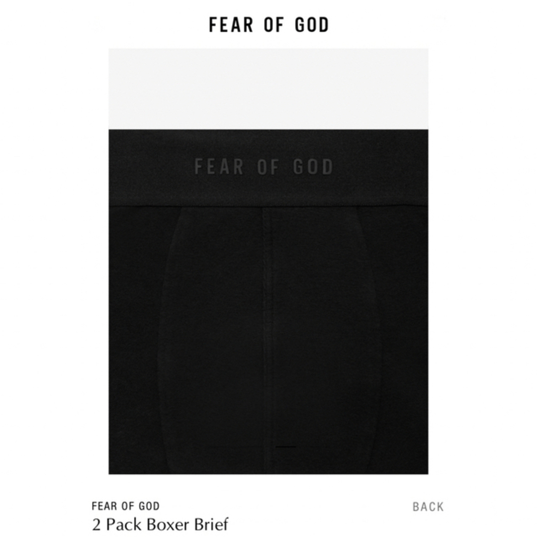 FEAR OF GOD(フィアオブゴッド)のFEAR OF GOD BOXER BRIEF 2 Pack ボクサーブリーフ メンズのアンダーウェア(ボクサーパンツ)の商品写真