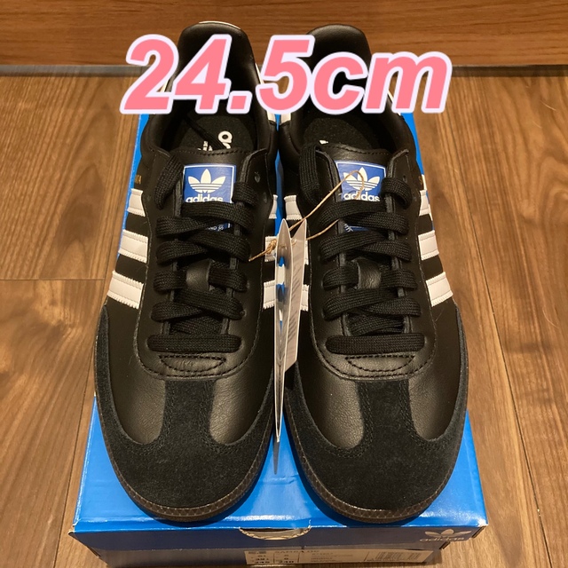 adidas(アディダス)の【正規品】adidas SAMBA OG CORE BLACK 24.5cm メンズの靴/シューズ(スニーカー)の商品写真