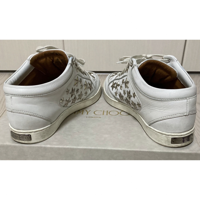 JIMMY CHOO(ジミーチュウ)のジミーチュウ　スニーカー　MIAMI　サイズ34(21cm) レディースの靴/シューズ(スニーカー)の商品写真