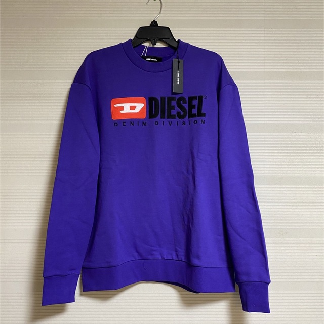 新品未使用！　ディーゼル　DIESEL スウェットトレーナー　ブラックS