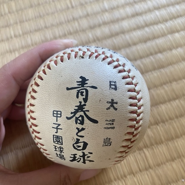 第56回選抜高校野球大会日大三島ボール スポーツ/アウトドアの野球(記念品/関連グッズ)の商品写真