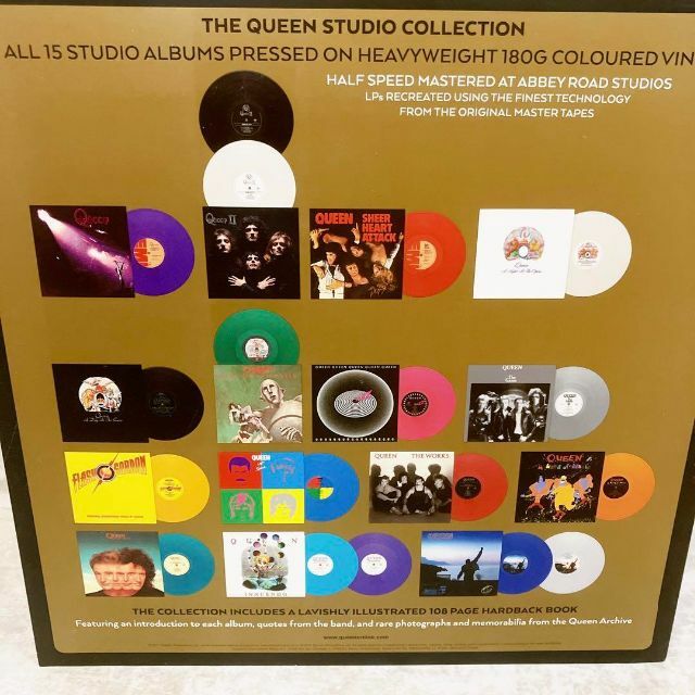 新品未開封　QUEEN Complete Studio Albums 6