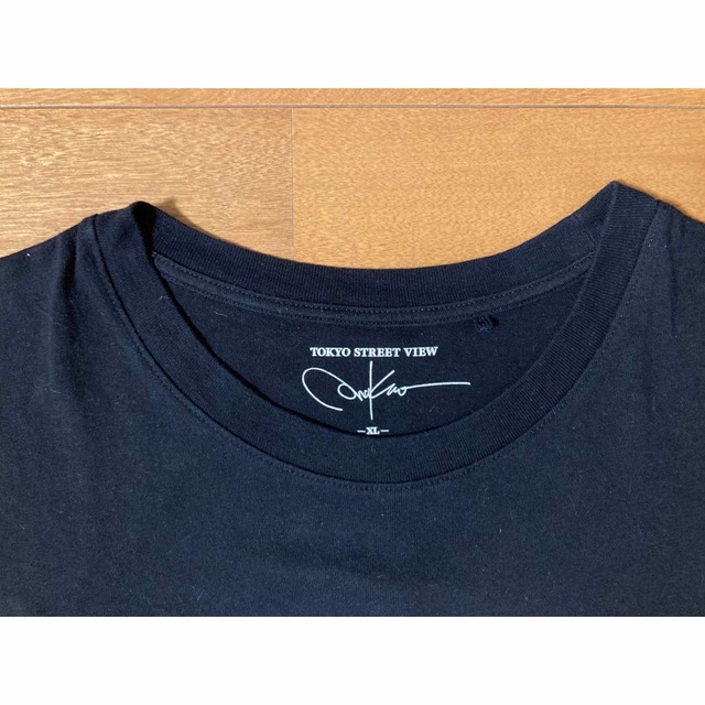 GU(ジーユー)のGUジーユー　TOKYO STREET VIEW  Tシャツ XL ブラック メンズのトップス(Tシャツ/カットソー(半袖/袖なし))の商品写真