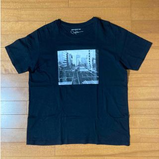 ジーユー(GU)のGUジーユー　TOKYO STREET VIEW  Tシャツ XL ブラック(Tシャツ/カットソー(半袖/袖なし))