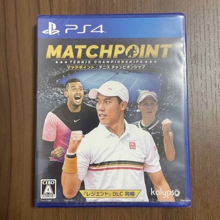 新品未開封 PS4 マッチポイント:テニスチャンピオンシップ (家庭用ゲームソフト)