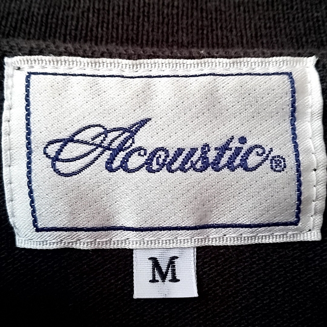 Twins Acoustic(ツインズアコースティック)のアコースティック　Acoustic    ポロシャツ　Mサイズ メンズのトップス(ポロシャツ)の商品写真