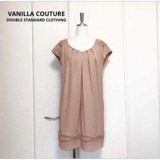 VANILLA COUTURE ダブルスタンダード リボン デザイン ワンピース