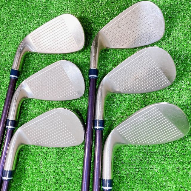 宅配便送料無料 ONOFF LADY 6本レディースアイアンセット LP-412I