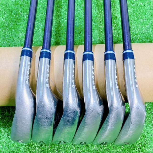 宅配便送料無料 ONOFF LADY 6本レディースアイアンセット LP-412I