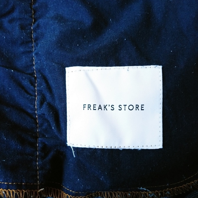 FREAK'S STORE(フリークスストア)のFREAKSSTORE フリークスストア デニムシェフパンツ ブルー M 綿 レディースのパンツ(デニム/ジーンズ)の商品写真