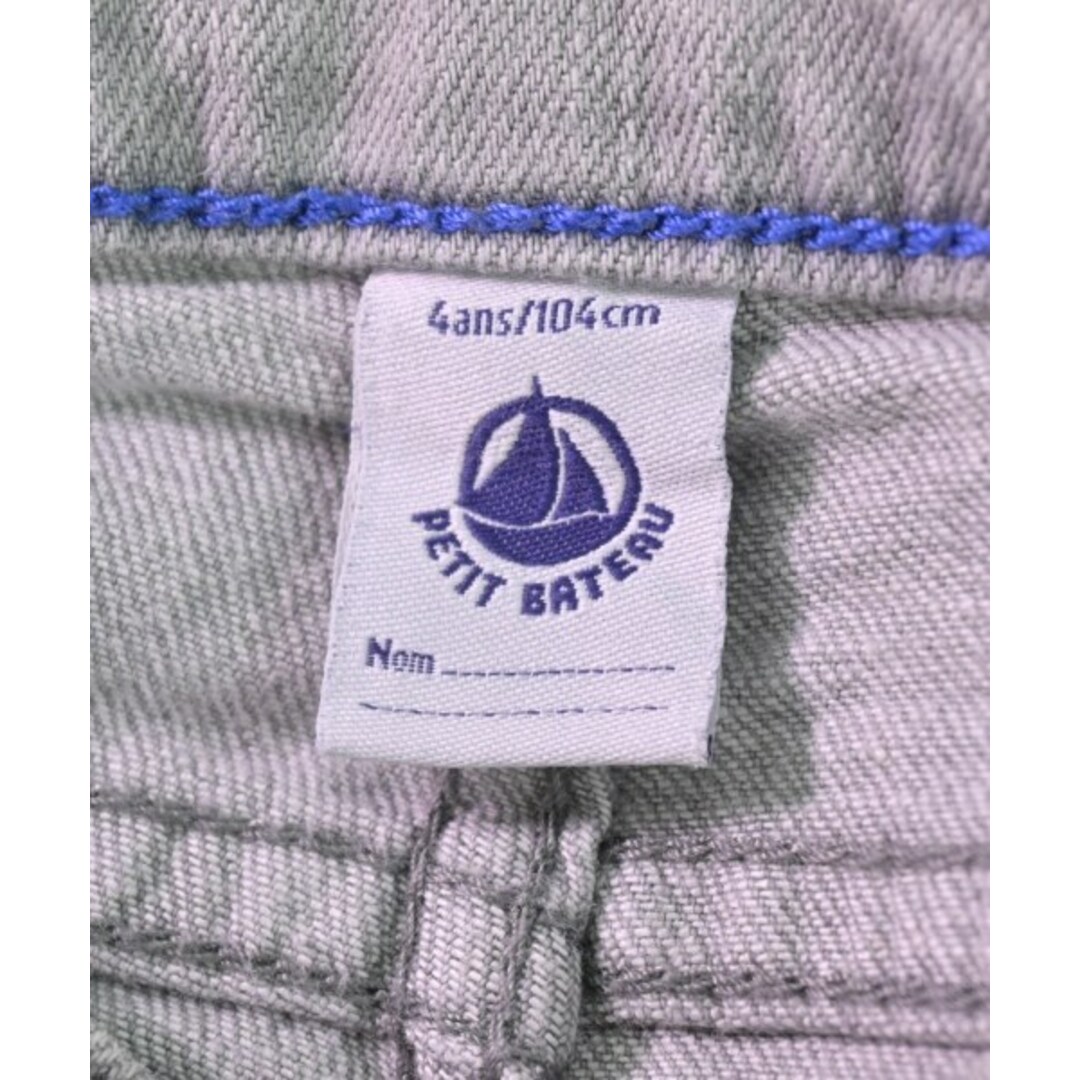 PETIT BATEAU(プチバトー)のPETIT BATEAU プチバトー パンツ（その他） 4A グレー 【古着】【中古】 キッズ/ベビー/マタニティのキッズ服女の子用(90cm~)(パンツ/スパッツ)の商品写真