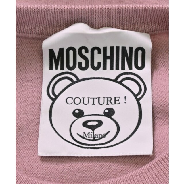 MOSCHINO - MOSCHINO モスキーノ ニット・セーター XS ピンク 【古着