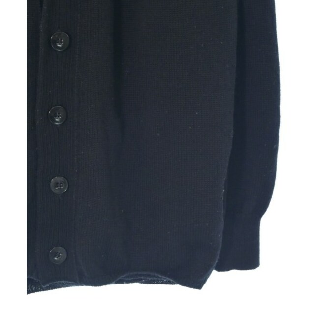 MM6 Maison Margiela エムエムシックス メゾンマルジェラ ウールレイヤードロングカーディガン S/ブラック【2400013258326】