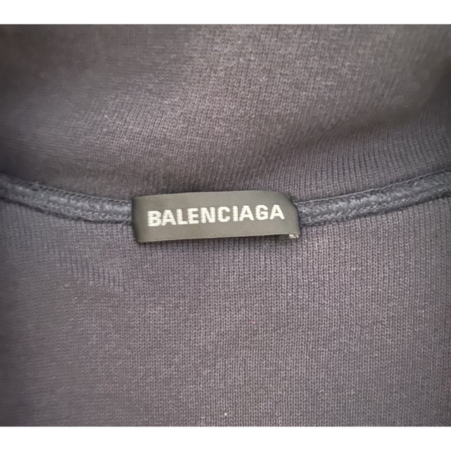 BALENCIAGA 18AW Halfzip sweatshirt