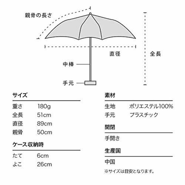 【色: ネイビー】Wpc. 雨傘 ボールドライン ミニ ネイビー 50cm コン