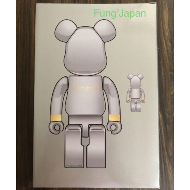 MEDICOM TOY(メディコムトイ)のBE@RBRICK mastermind JAPAN SILVER エンタメ/ホビーのフィギュア(その他)の商品写真