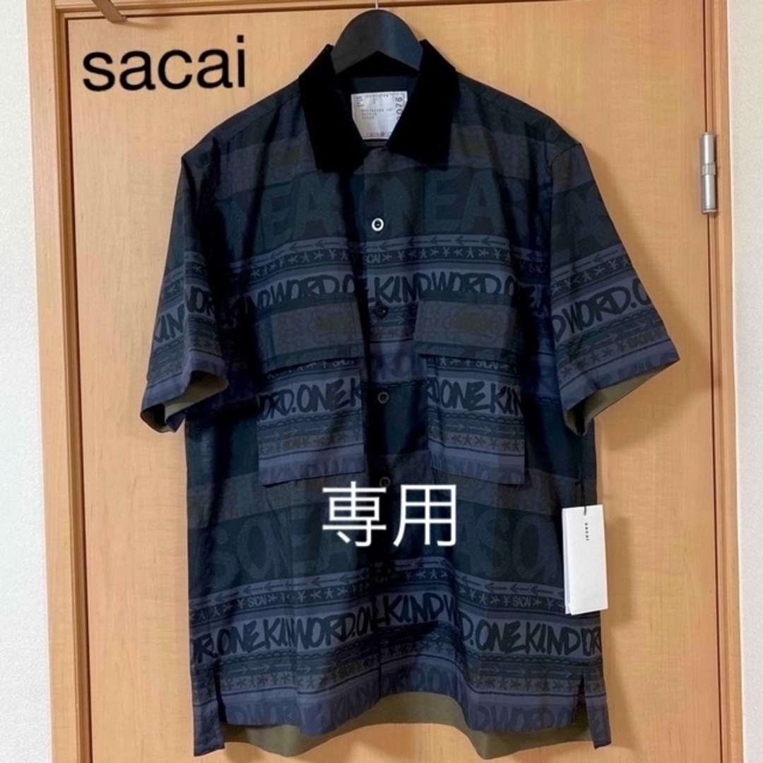 THENORTHFACE【新品・未使用】sacai × Eric Haze printed shirt