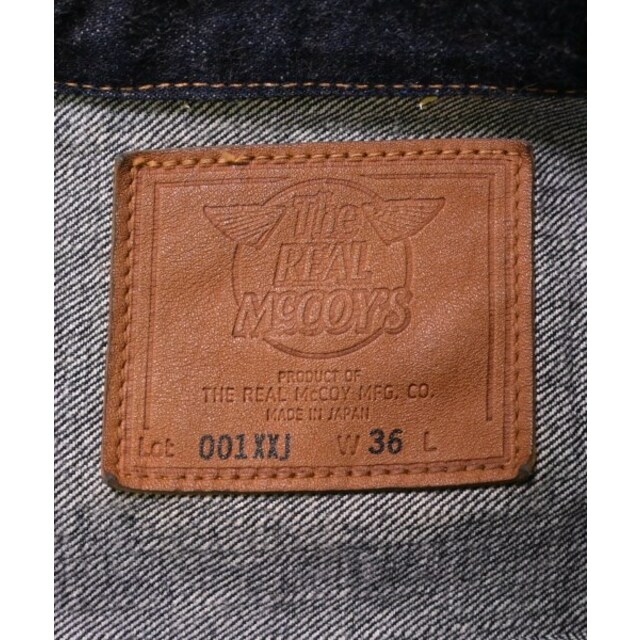 THE REAL McCOY’S(ザリアルマッコイズ)のTHE REAL McCOY'S デニムジャケット 36(XS位) 【古着】【中古】 メンズのジャケット/アウター(Gジャン/デニムジャケット)の商品写真
