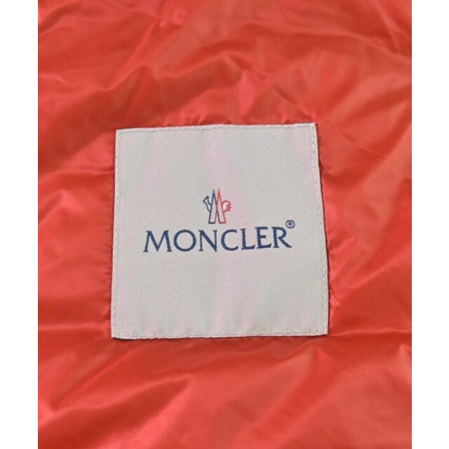 MONCLER(モンクレール)のMONCLER ダウンジャケット/ダウンベスト 1(S位) オレンジ 【古着】【中古】 レディースのジャケット/アウター(ダウンジャケット)の商品写真