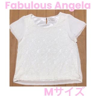 ファビュラスアンジェラ(Fabulous Angela)のFabulous Angela ファビュラスアンジェラ シフォン 半袖 ブラウス(シャツ/ブラウス(半袖/袖なし))