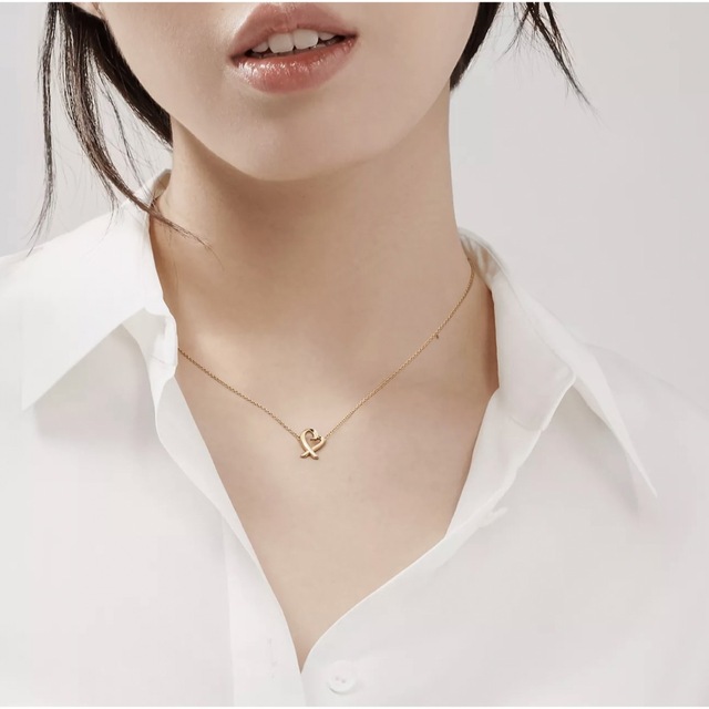 Tiffany & Co.(ティファニー)のTIFFANY &Co. ラビング ハート ペンダントネックレス パロマ・ピカソ レディースのアクセサリー(ネックレス)の商品写真