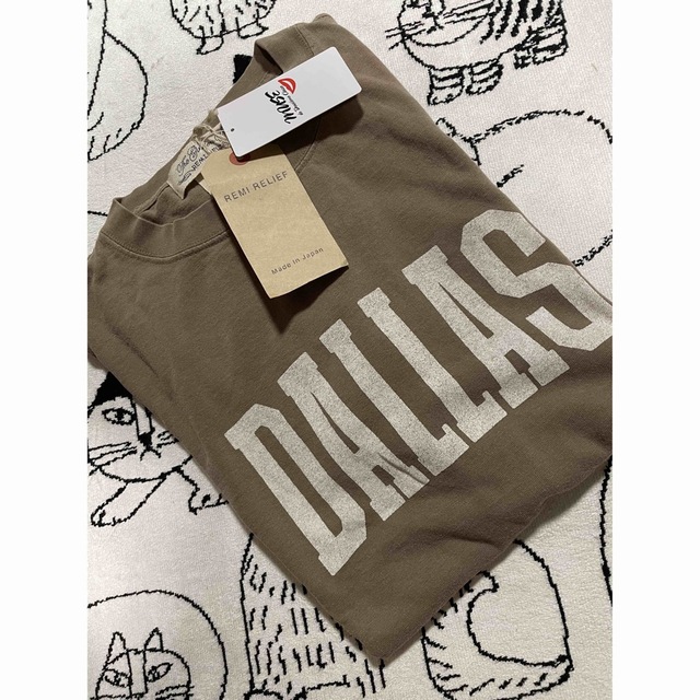 REMI RELIEF/レミレリーフ】DALLAS Tシャツ(BROWN) | mag-mar.org