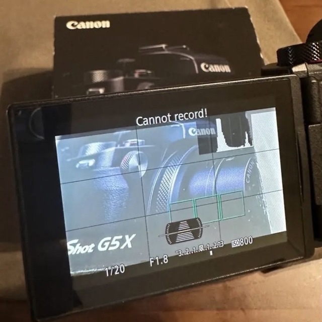 Canon(キヤノン)の【ラクマ限定価格】Canon デジタルカメラ PowerShot G5 X スマホ/家電/カメラのカメラ(コンパクトデジタルカメラ)の商品写真