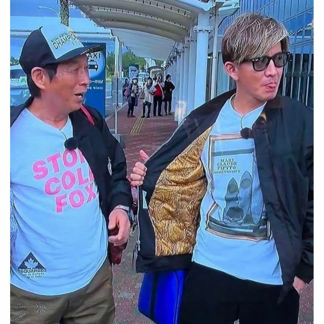 キムタク着用同型同色 Derby of San Francisco 黒×金 M