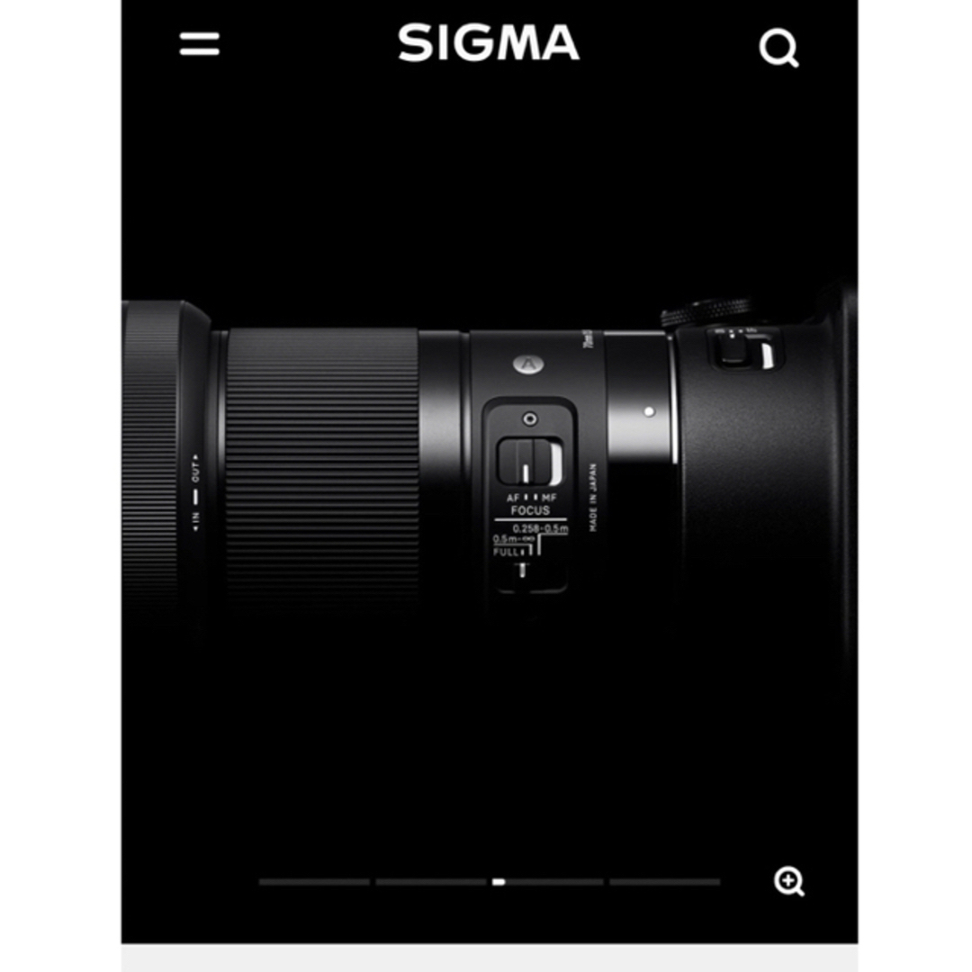 SONY(ソニー)のハリー様専用　sony a7III sigma 70mm macro スマホ/家電/カメラのカメラ(ミラーレス一眼)の商品写真