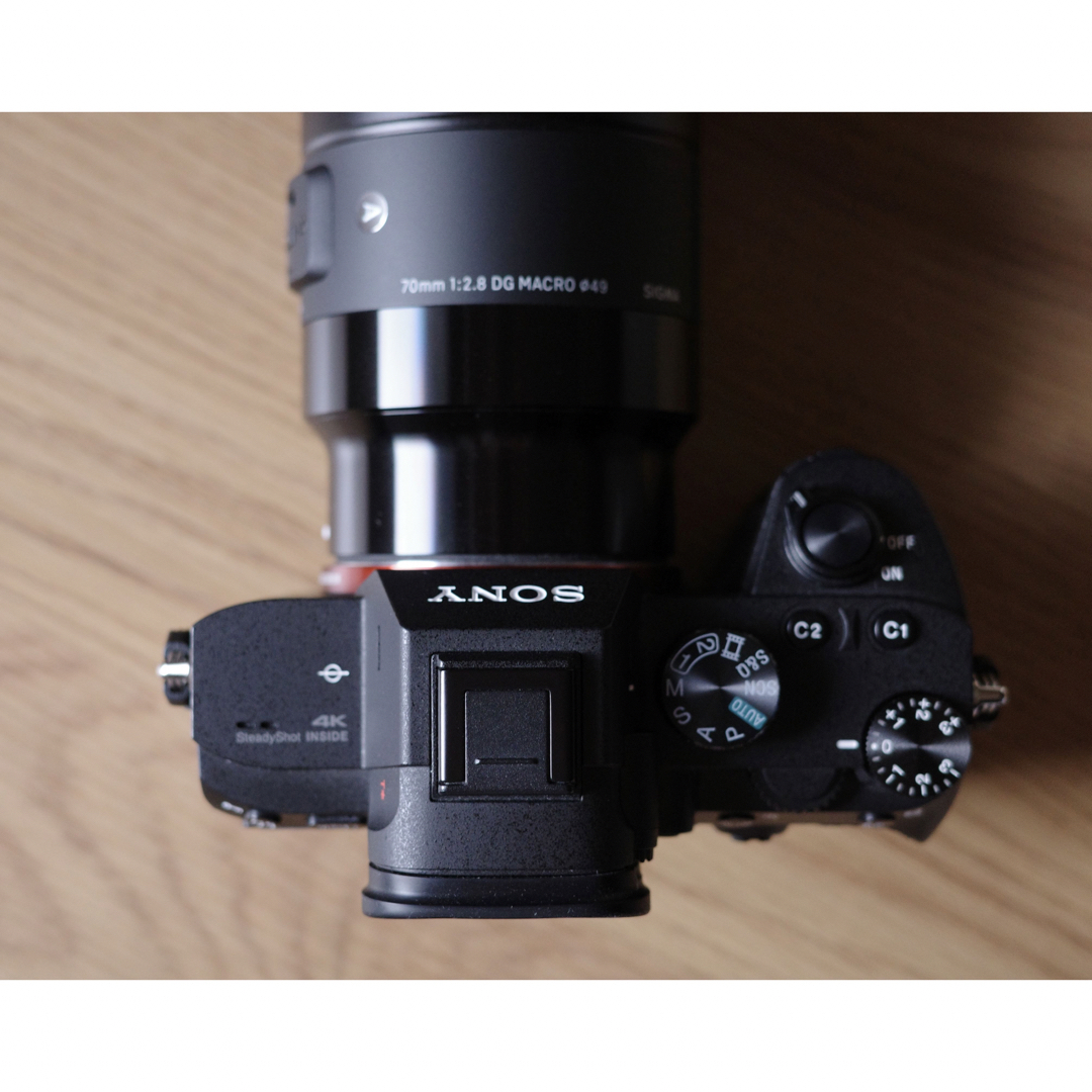 SONY(ソニー)のハリー様専用　sony a7III sigma 70mm macro スマホ/家電/カメラのカメラ(ミラーレス一眼)の商品写真