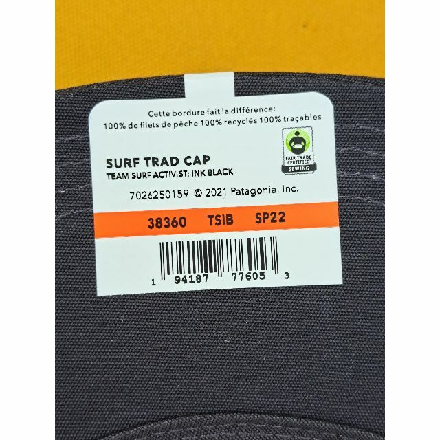 patagonia(パタゴニア)のパタゴニア Trad Cap SURF キャップ TSIB メンズの帽子(キャップ)の商品写真