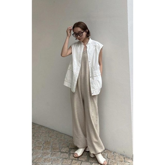 パンツtodayful Cottonlinen Rough Combinaison