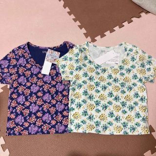 ユニクロ(UNIQLO)のユニクロ　カットソー　セット　L(Tシャツ(半袖/袖なし))