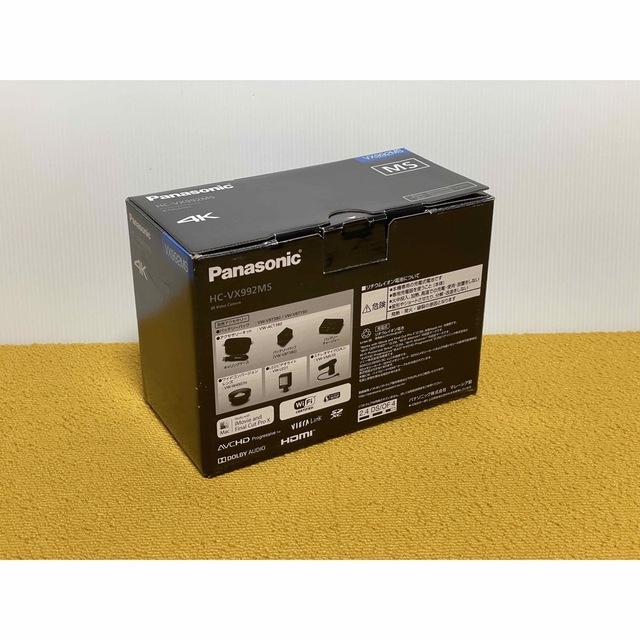 Panasonic(パナソニック)の【保証あり】Panasonic デジタル4Kビデオカメラ HC-VX992M スマホ/家電/カメラのカメラ(ビデオカメラ)の商品写真