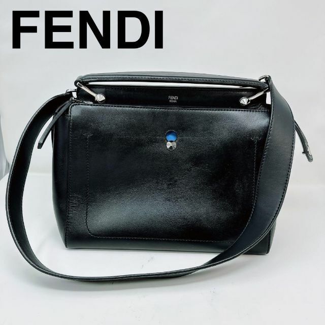 当日発送品 フェンディ 8BN293 レザー ドットコム 2WAY ハンド