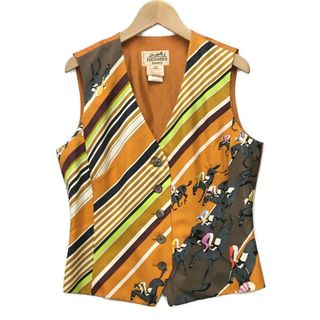 独特の上品 - エルメス ベスト ジレ 美品 レア - 高価買蔵:14437円