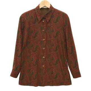 バーバリー(BURBERRY) シャツ/ブラウス(レディース/長袖)（ペイズリー ...