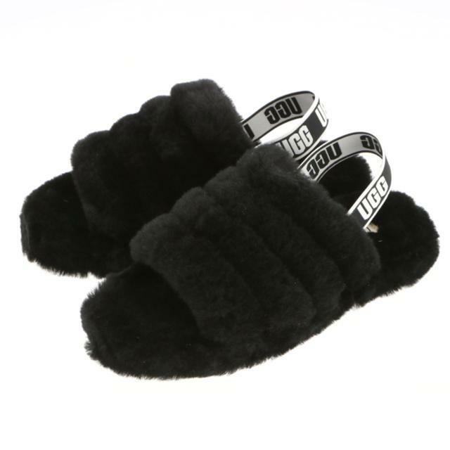 サンダル【並行輸入】UGG アグ FLUFF YEAH SLIDE 1098494K