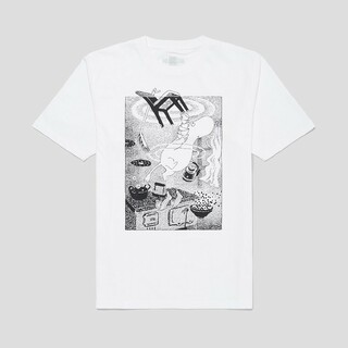 グラニフ(Design Tshirts Store graniph)の新品未使用！グラニフ ムーミン ウォーター メンズ XLサイズ Tシャツ(Tシャツ/カットソー(半袖/袖なし))