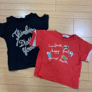 ディアブル(Diable)のDiable　140 半袖Tシャツ二枚セット　女の子(Tシャツ/カットソー)