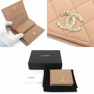 CHANEL - シャネル CHANEL スモール ウォレット グレインドカーフ ...