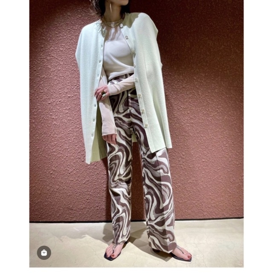 6(ROKU)＞JACQUARD PANTS/パンツ - カジュアルパンツ